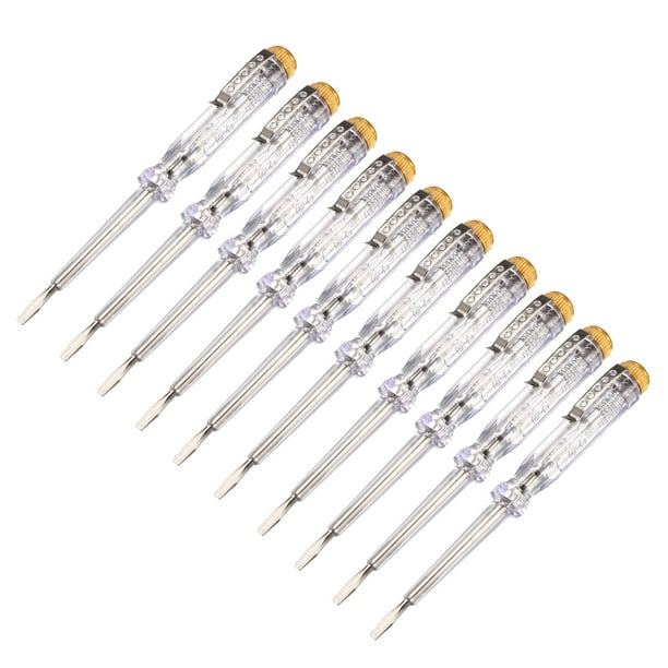 58mm drill Featured hole Slotted Phillips Electroprobe Screwdriver reliable efficacy Tester AC100-500V 58mm drill Featured hole Slotted Phillips Electroprobe Screwdriver reliable efficacy Tester AC100-500V